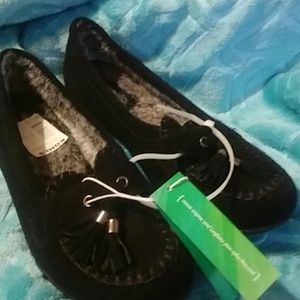 Solesenseability faux fur lined shoes 7.5 M